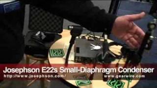 Video thumbnail for Josephson C700a, C700s: No Other Mics Like Them (Video) by gearwire