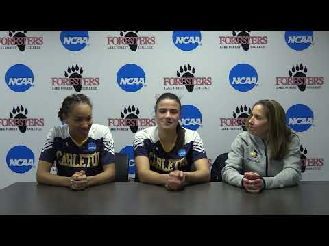 Carleton College Women's Soccer Postgame Press Conference - Round 2