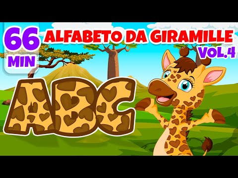 Alfabeto da Giramille Vol. 4 - Giramille 66 min | Desenho Animado Musical