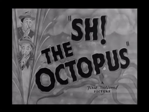 Sh! The Octopus (1937) - Main Title & Ending Card "Titles" - (WB - 1937)