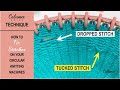 How to Fix Tucked and Dropped Stitches on your Circular Knitting Machines