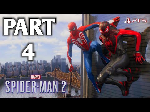 MARVEL'S SPIDERMAN 2 : PS5 Walkthrough Gameplay Gameplay PART  - 4 ( 4K Hdr )