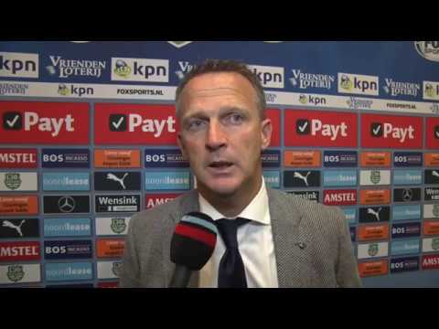 Reactie Van den Brom na FC Groningen - AZ