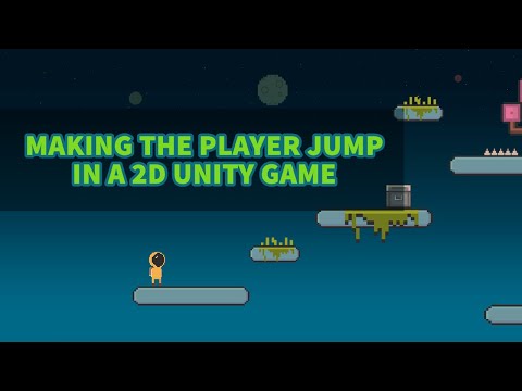 Unity 2D Platformer Tutorial 10 - Making the Player Jump