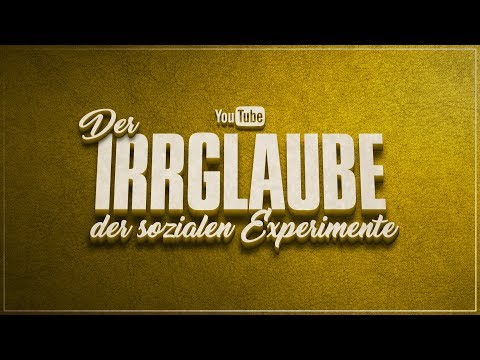 Was ist eigentlich ein soziales Experiment? | YouTube Deutschland
