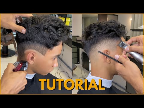 COMO FAZER DEGRADÊ NO CABELO MASCULINO COM A MÁQUINA ZERO - Com Farley Santiago