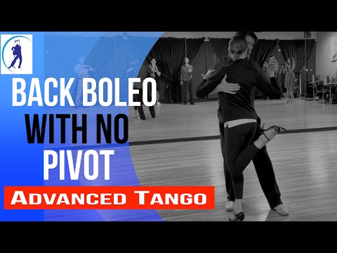 Tango: Back boleo with no pivot.(9-6-2023)