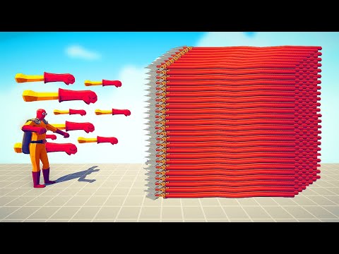 EVERY UNIT vs SUPER SPEAR GOD - Totally Accurate Battle Simulator TABS