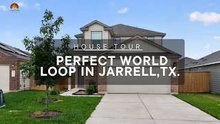MLS House Tour: 412 Perfect World Loop in Jarrel, TX. - Inviting Two-Story Home in Jarrell