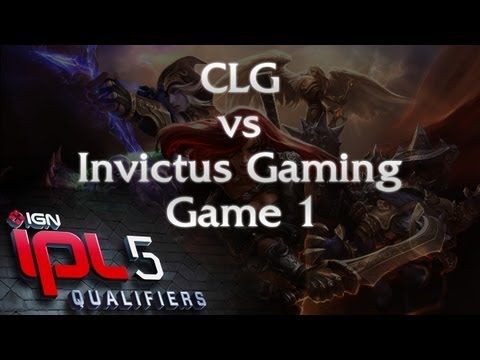 CLG NA vs Invictus Gaming - Game 1 - IPL 5 NA Regionals 3 - League of Legends