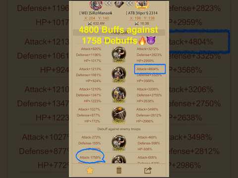 Evony T1 Trap🔥😈|Trolling Viper k45 with 4800 Buffs| range Debuffs for now 1758% |Road to 2000%|