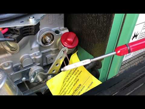 Wayfarer Onan 3200 Generator Oil Change
