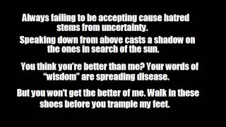 The Ghost Inside - Out of Control Lyrics