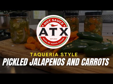 Taqueria Style Pickled Jalapenos and Carrots by ATX Hot Sauce!