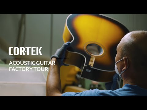 Cort Acoustic Guitar Factory Tour | Cor-Tek Dalian SMART Factory