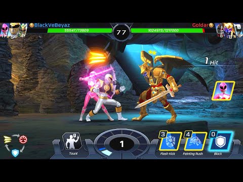Power Rangers Legacy Wars | Alliance Raid Attacker Assault Season 6 part 1