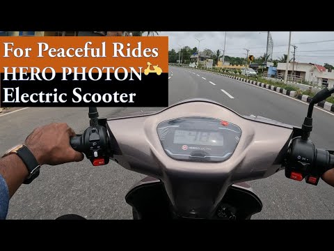 Hero Photon Electric Scooter: Review and Ride Experience in English