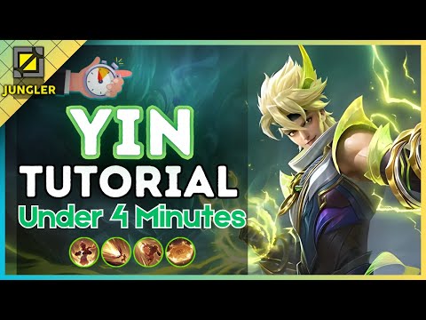 4-Minute Yin Tutorial in the Jungle || (MLBB S37) 2025