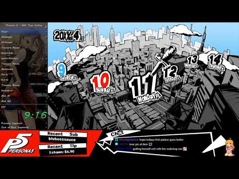 Persona 5 NG+ Speedrun 12:25:51 [Part 1]