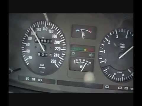 Acceleration manual BMW 745i E23 1984