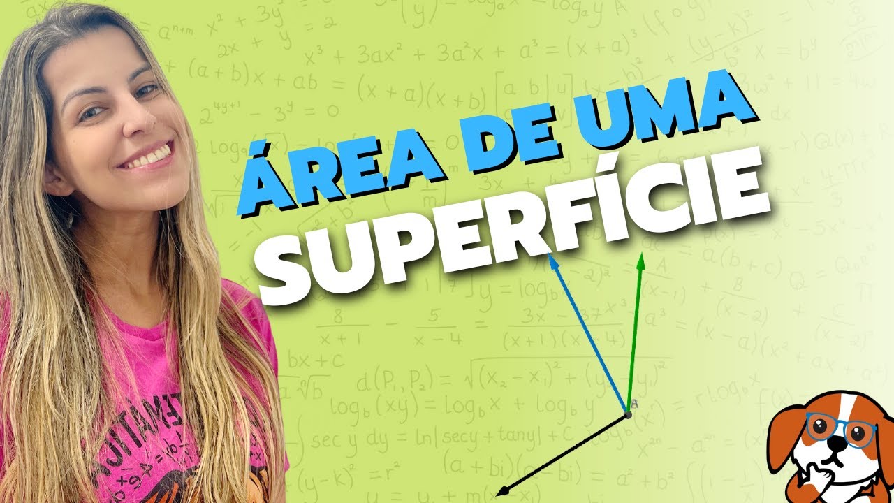 Como calcular a área de uma superfície parametrizada? | Cálculo Vetorial