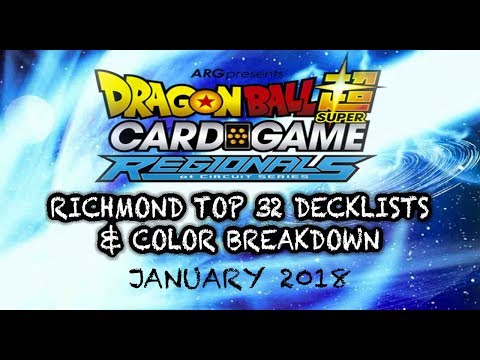 DBS - ARG RICHMOND Top 32 Decklist and Color Breakdown! SPICY!