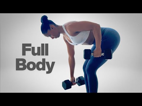 20 minute Full Body Strength and Toning Dumbbell Session