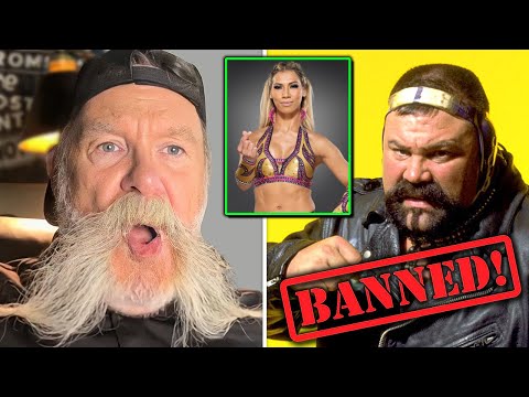 Dutch Mantell on Rick Steiner vs Giselle Shaw WrestleCon Confrontation | BANNED FOR LIFE