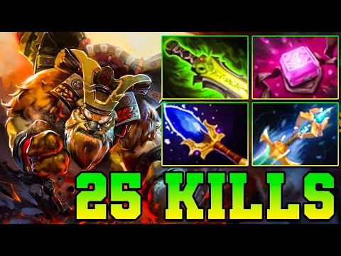 25 Kills Earthshaker Dota 2 Mid Lane Carry Pro Gameplay Item Build Guide 7.37 Offlane