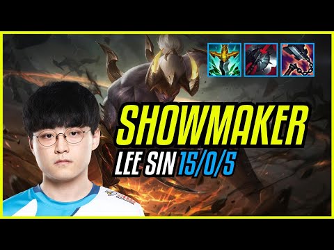 SHOWMAKER - LEE SIN - EUW CHALLENGER - PATCH 11.10