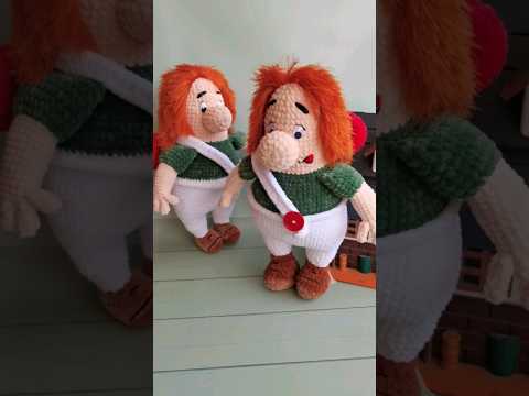 Тот самый Карлсон с каждой крыши 😍 #амигуруми #вязание #вязаныеигрушки #вязаныйкарлсон