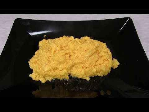 Huevos revueltos, receta original y profesional - casera.