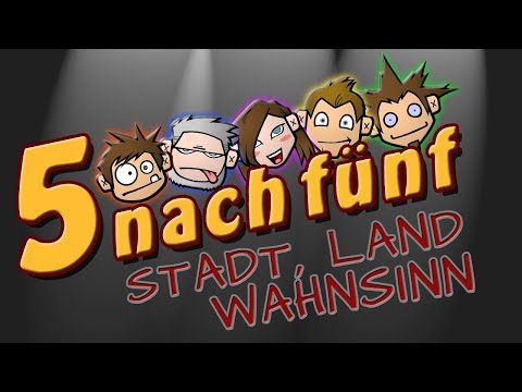 5 NACH FÜNF 💩Stadt, Land, Wahnsinn • Gameplay German Deutsch