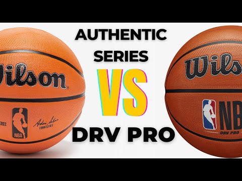 Wilson Outdoor Basketball Head to Head Test! Authentic VS DRV PRO