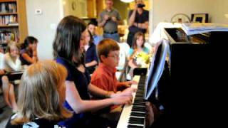 playing piano- blue moon / firefly