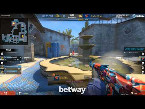 Niko Moment: Insane 1v3 Smoke Play (FaZe Clan vs GODSENT ESL Pro League Inferno)