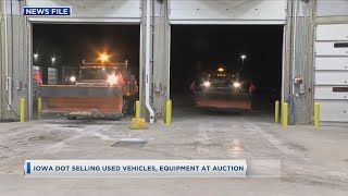 Iowa Dot Selling Used Vehicles, Equipment At Auction