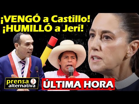 Sheinbaum puts José Jerí in his place!!! Mexico prevails over the Lima Group!!