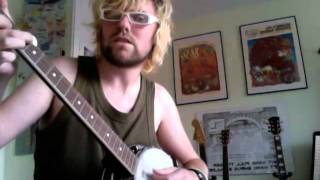 The Bay (Metronomy cover) - The B of the Bang (solo banjo in Wit's spare room)