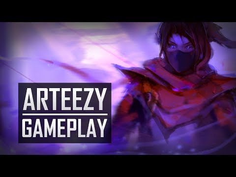 Arteezy playing Templar Assassin (Gameplay)