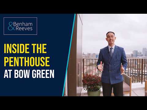 Inside a Stunning 3-Bedroom Penthouse at Bow Green | London Property Tour