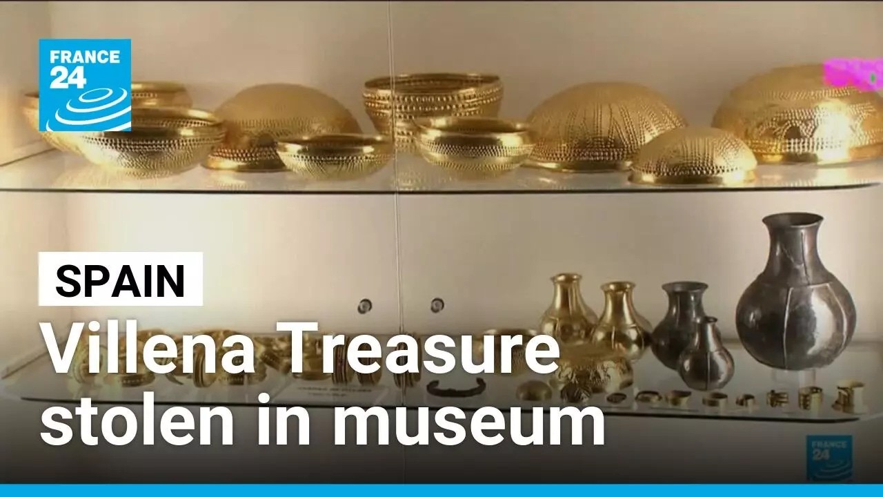 Spain's Villena Treasure stolen in four-minute museum heist • FRANCE 24 English