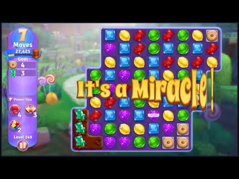 Willy Wonkas Sweet Adventure Level 149 - NO BOOSTERS 🍫 | SKILLGAMING ✔️