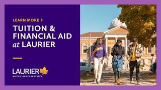 Tuition and Financial Aid at Laurier