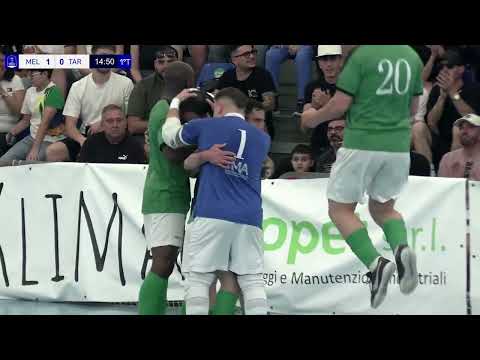 SERIE A2 ELITE/Città di Melilli - New Taranto C5 4-5/ Playoff andata quarti/ Highlights 24-25