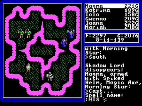 Ultima V : Warriors of Destiny Atari