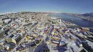 preview picture of video 'Tromsø sentrum, nord.'