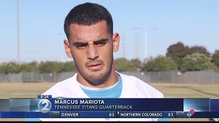 Mariota apologizes for being 'rude and inappropriate' to the media