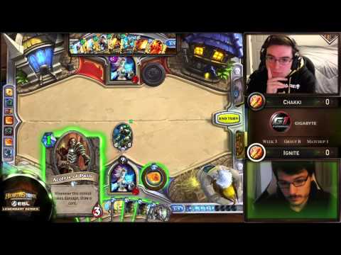 Chakki vs Ignite | Group B | ESL Hearthstone Legendary Series Season 2