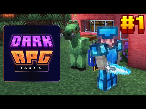 EPIC Minecraft DarkRPG Adventure! Explore the New World